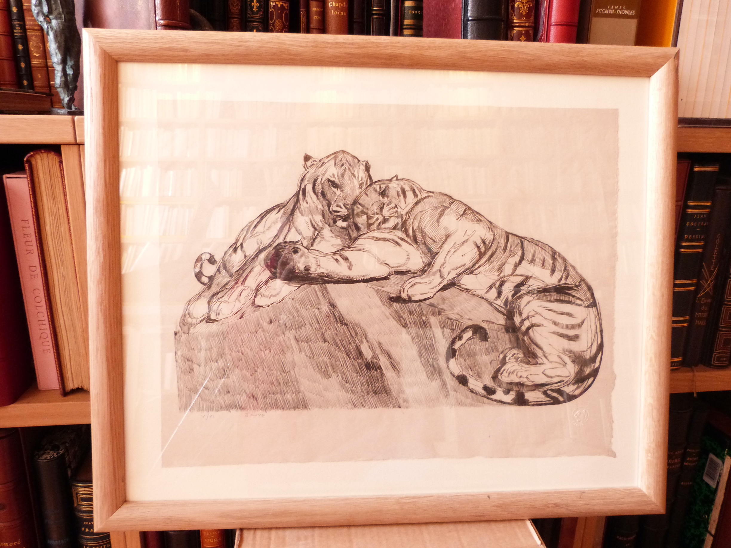 Deux tigres au repos, 1931