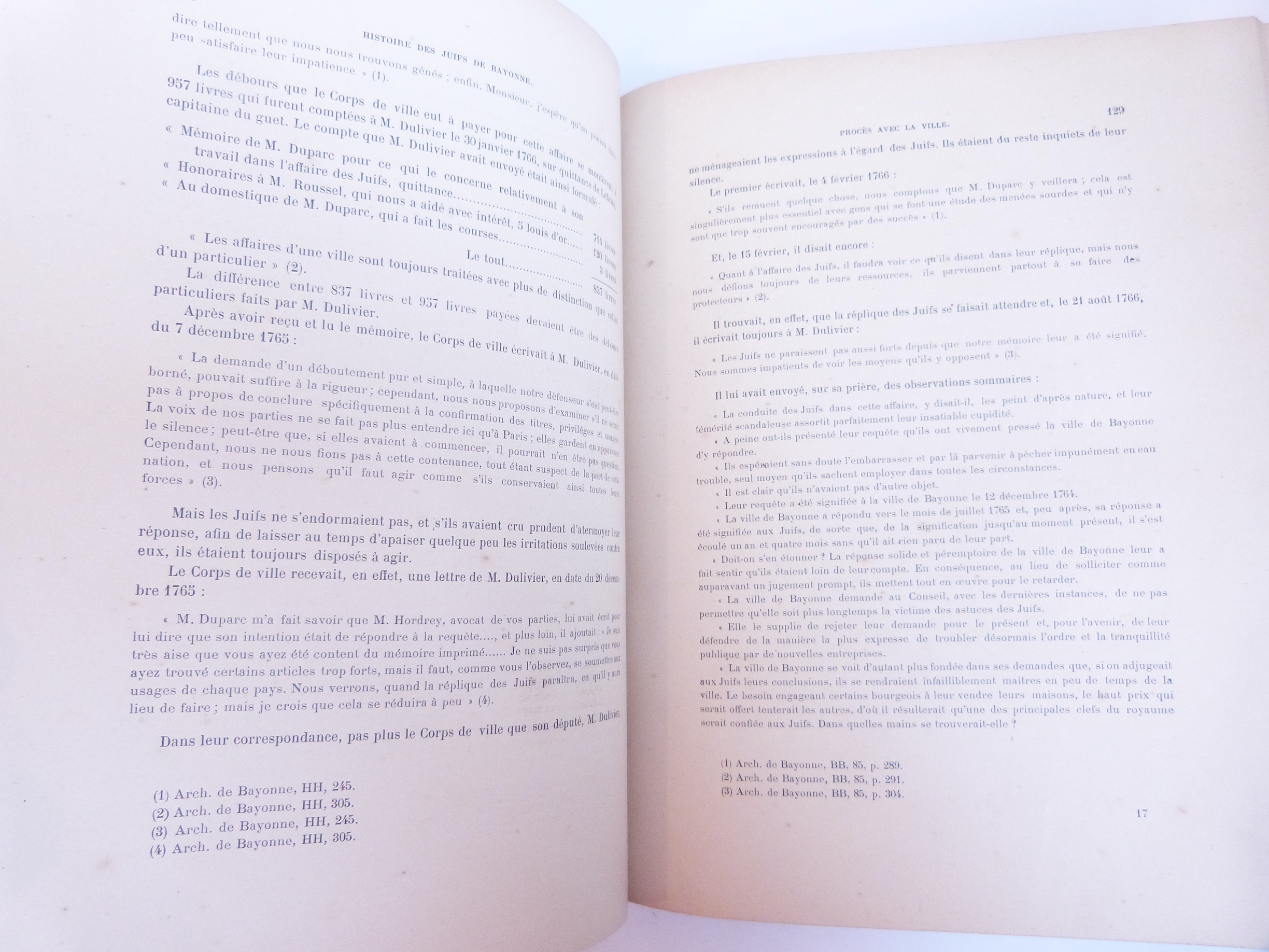 Histoire des Juifs de Bayonne