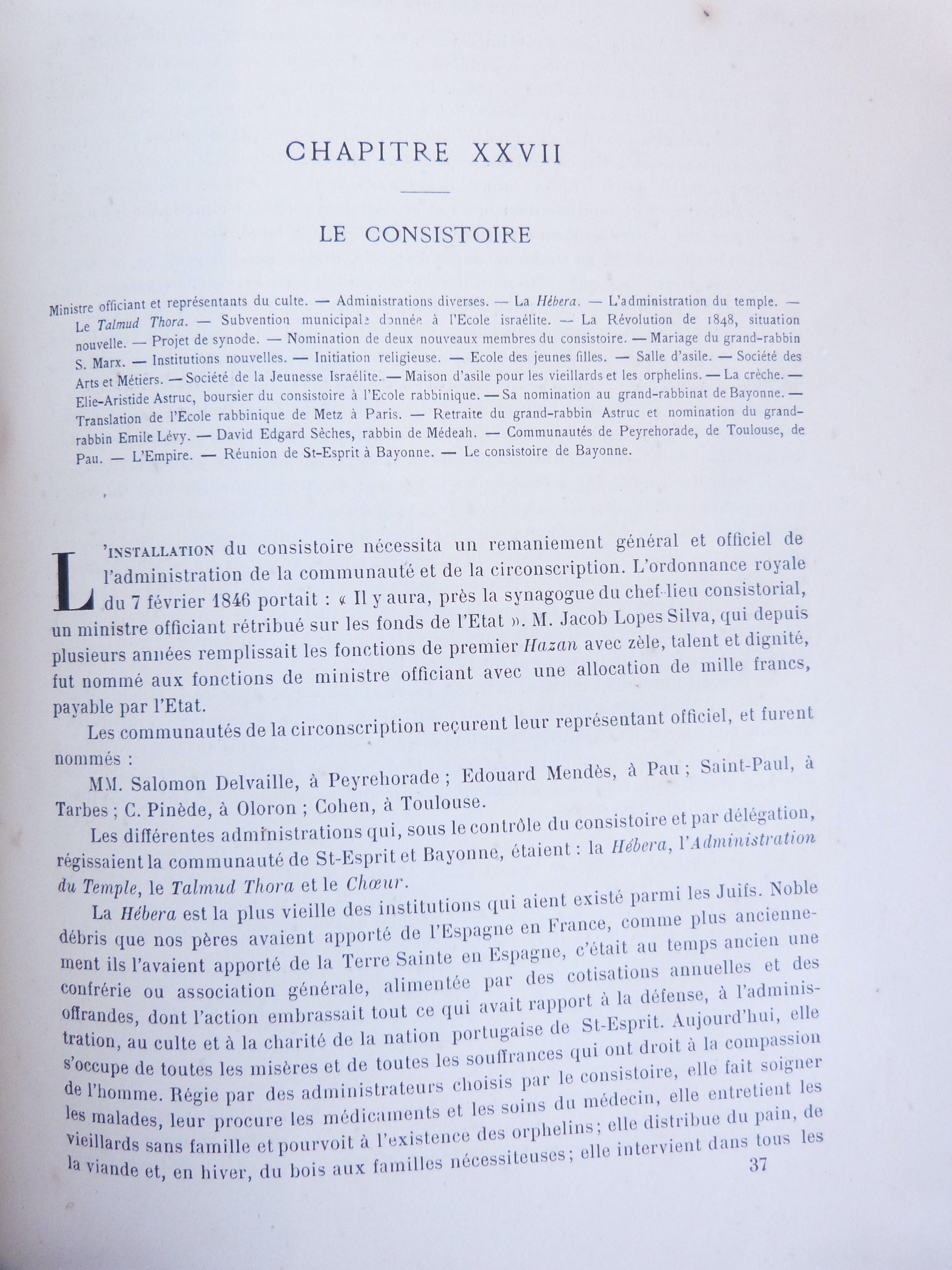 Histoire des Juifs de Bayonne