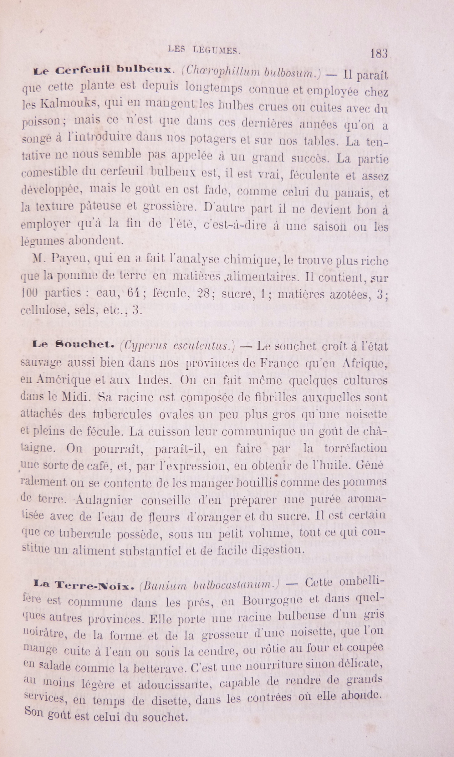 Traité du choix des aliments
