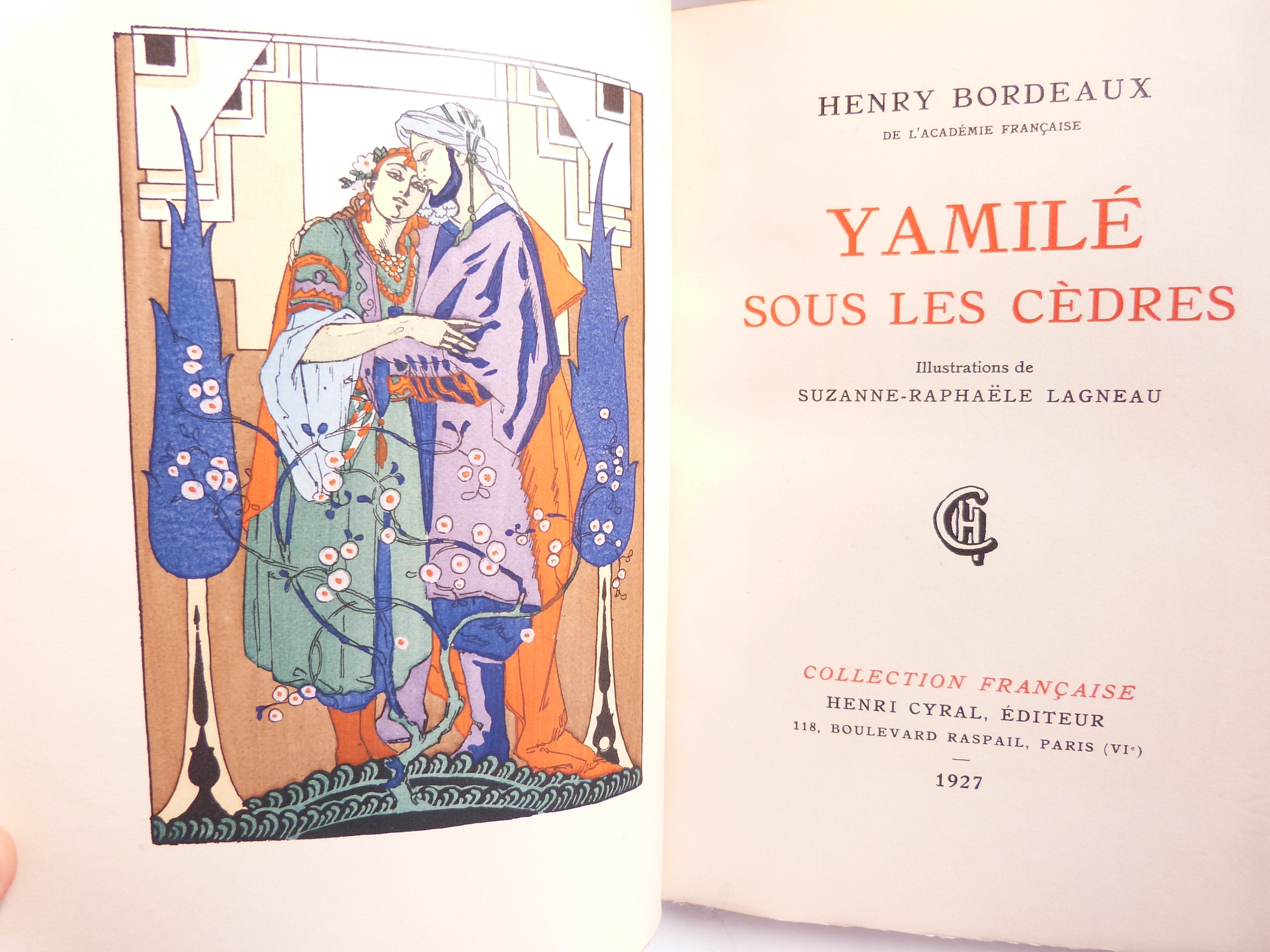 Yamilé sous les cèdres