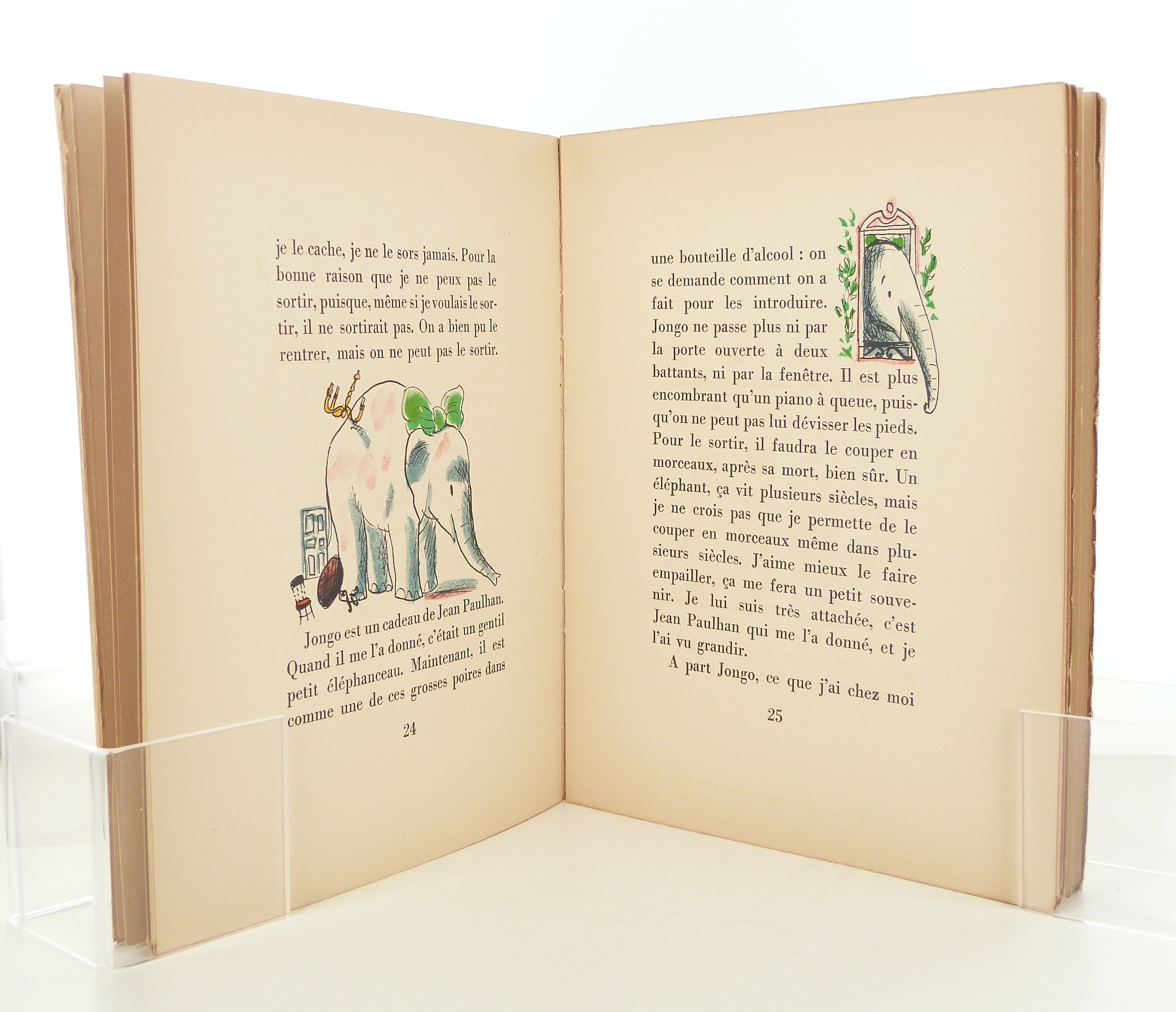 Dessins animés d'Elsa Triolet. 