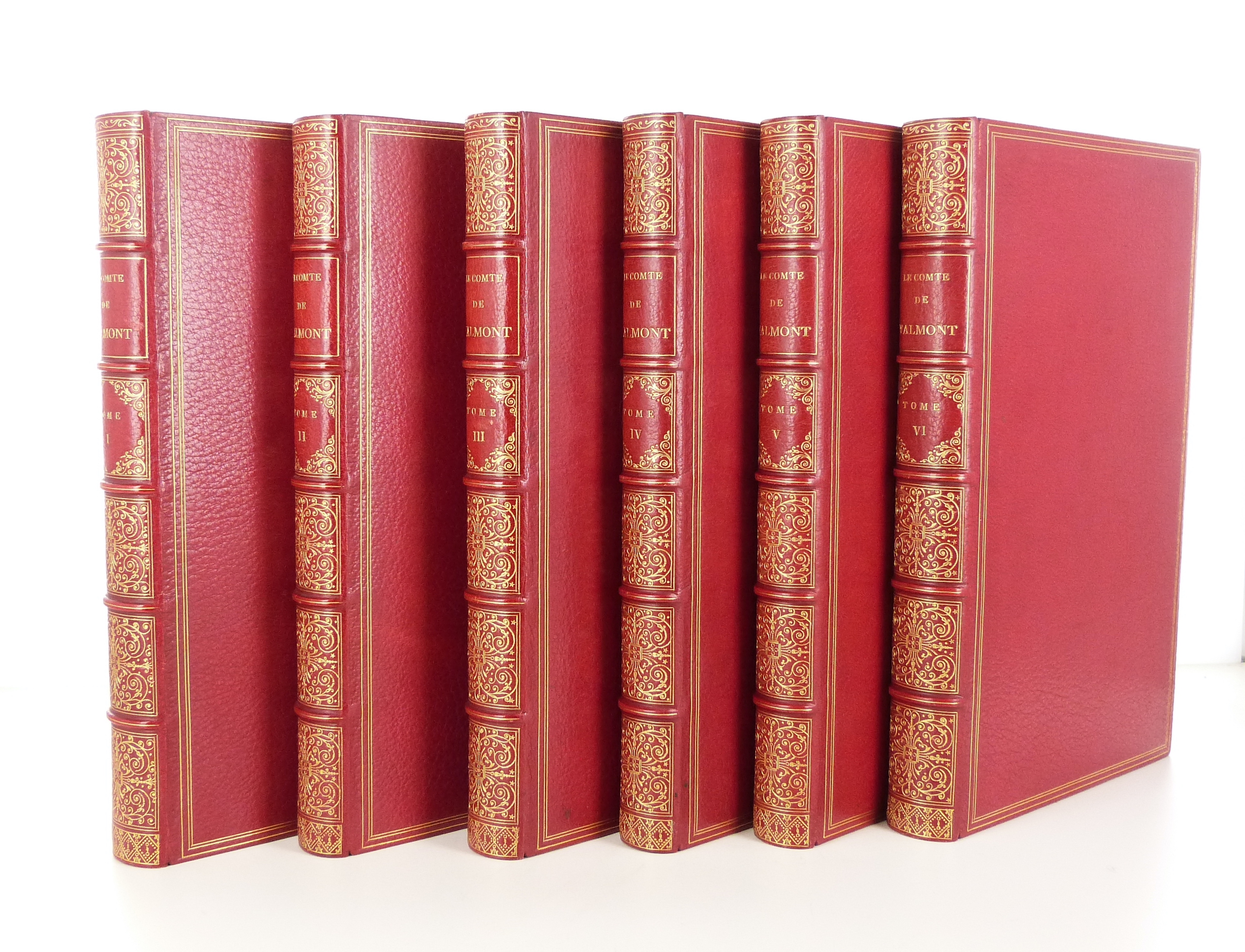 Le comte de Valmont Louis Philippe Gerard Complet 6 tomes