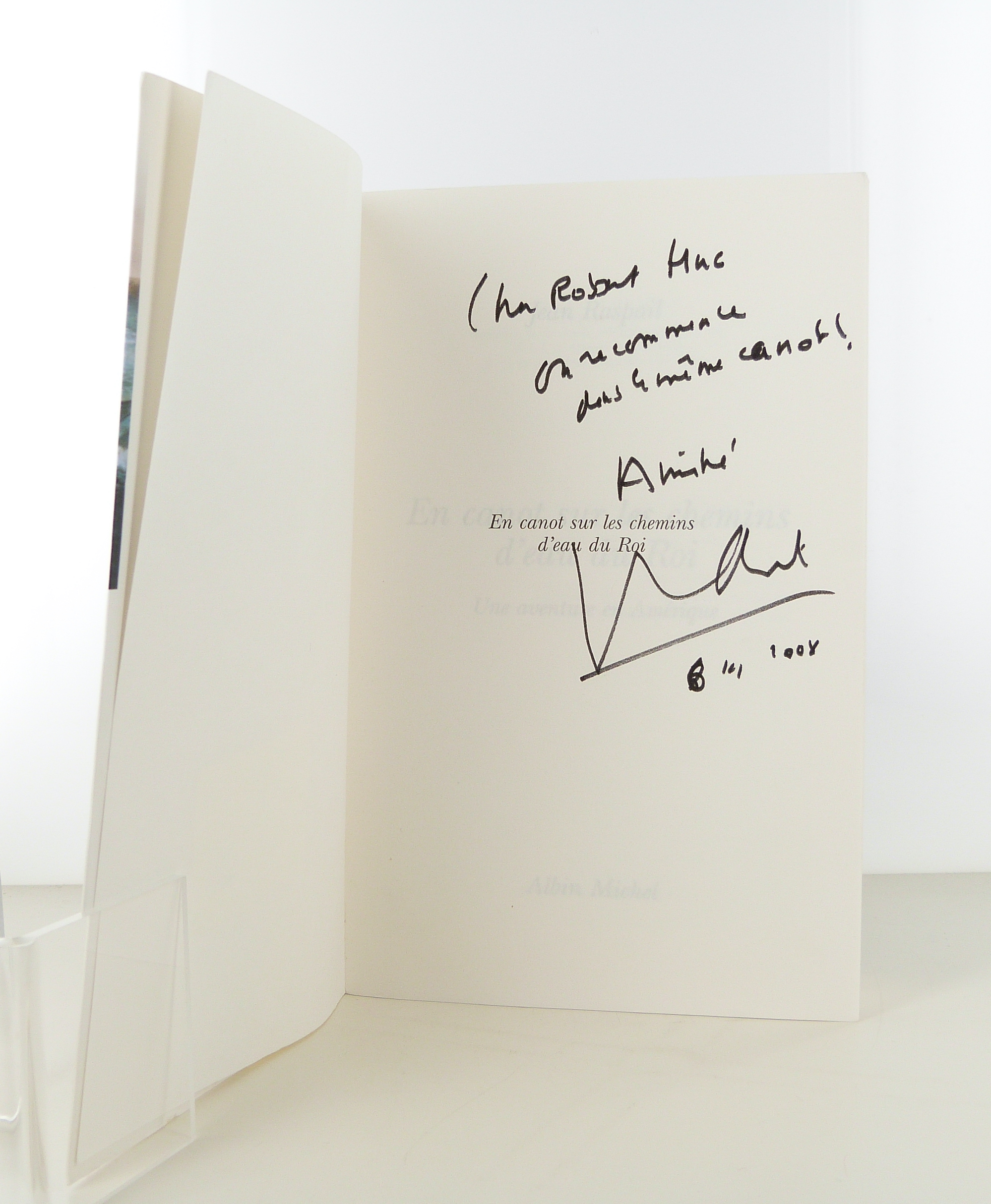 En canot sur les chemins d'eau du roi. Une aventure en Amérique.