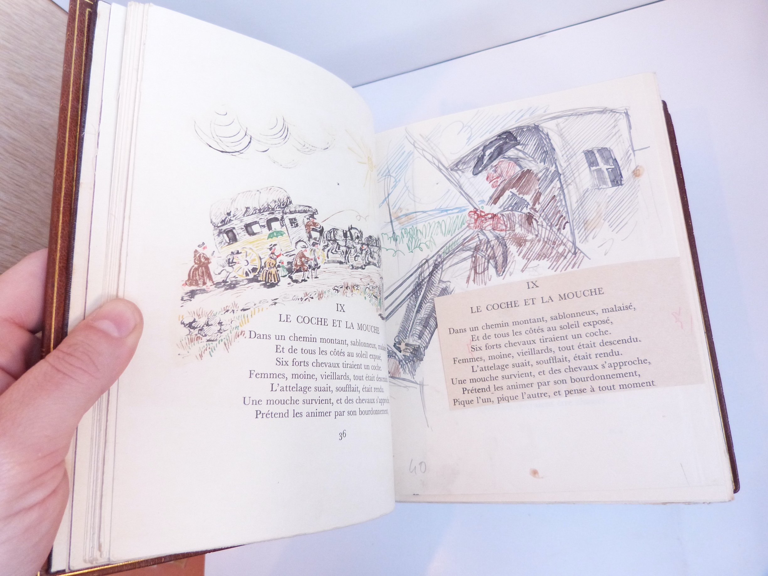 Fables de La Fontaine illustré par Henri Vallette