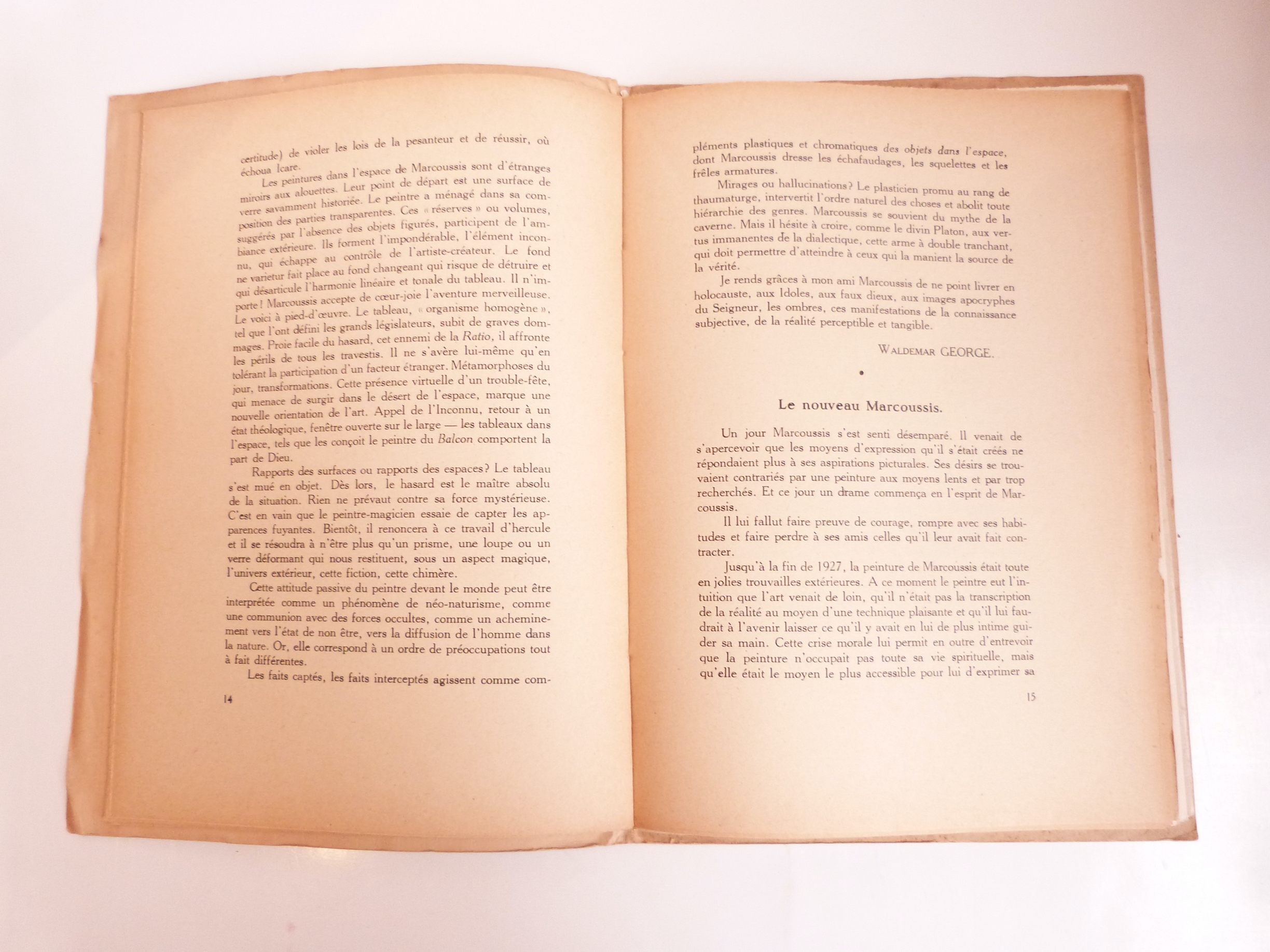 Sélection Marcoussis. Cahier 7.