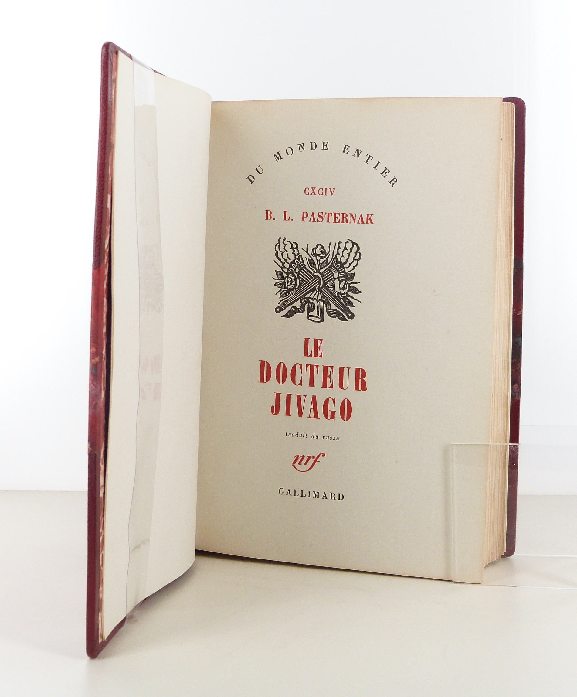 Le docteur Jivago, Pasternak