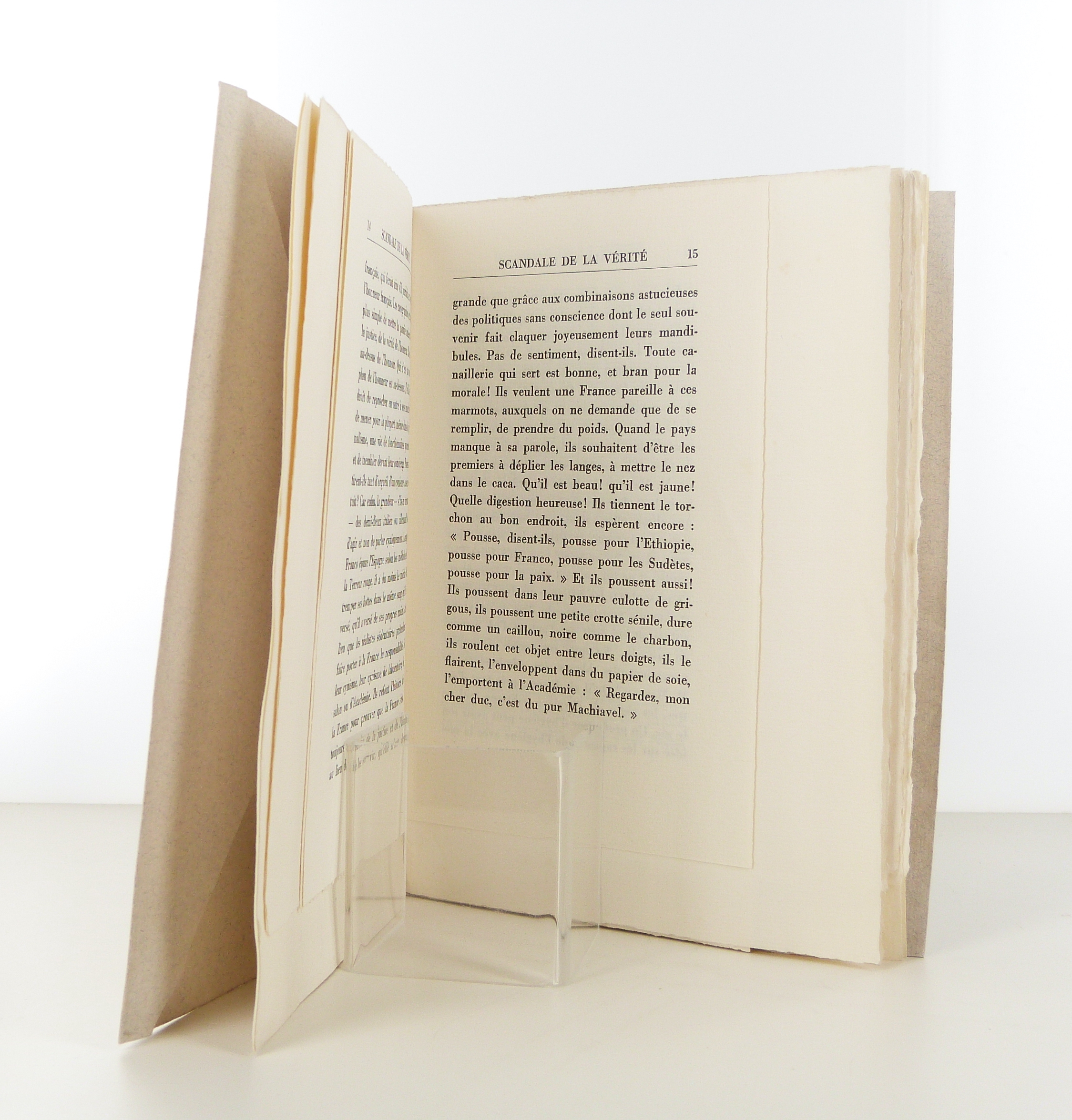 Scandale de la vérité