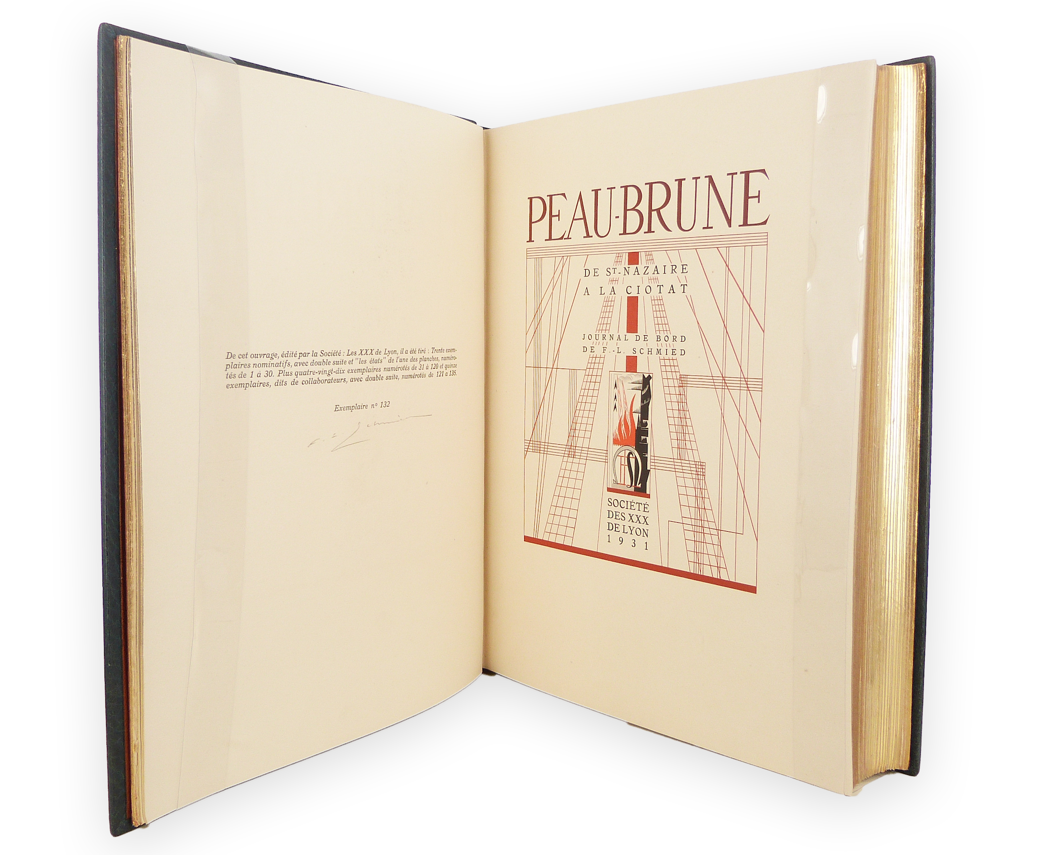Page de titre de Peau-Brune de Schmied