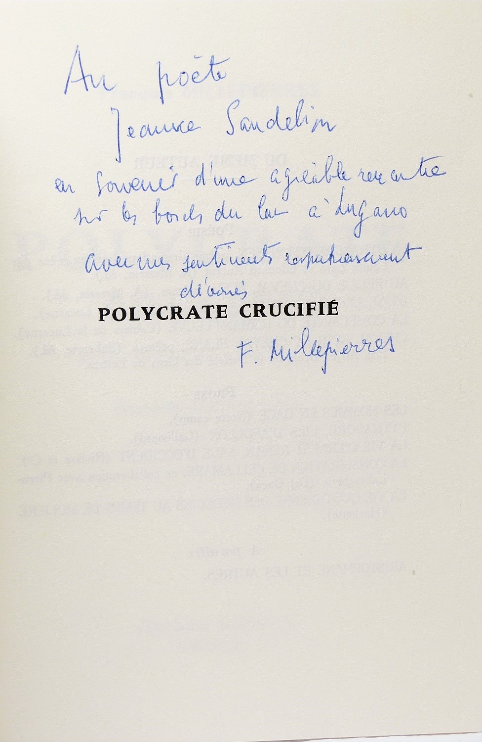 Polycrate crucifié 