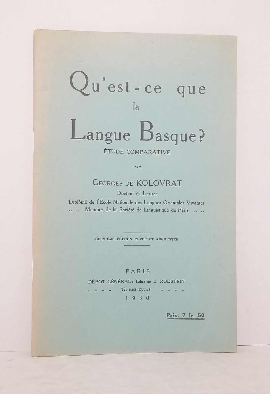 Qu'est-ce que la Langue Basque?