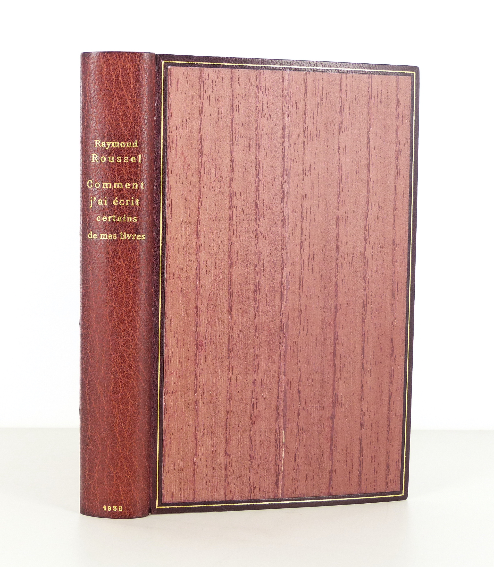 Comment j'ai écrit certains de mes livres de Raymond Roussel. 