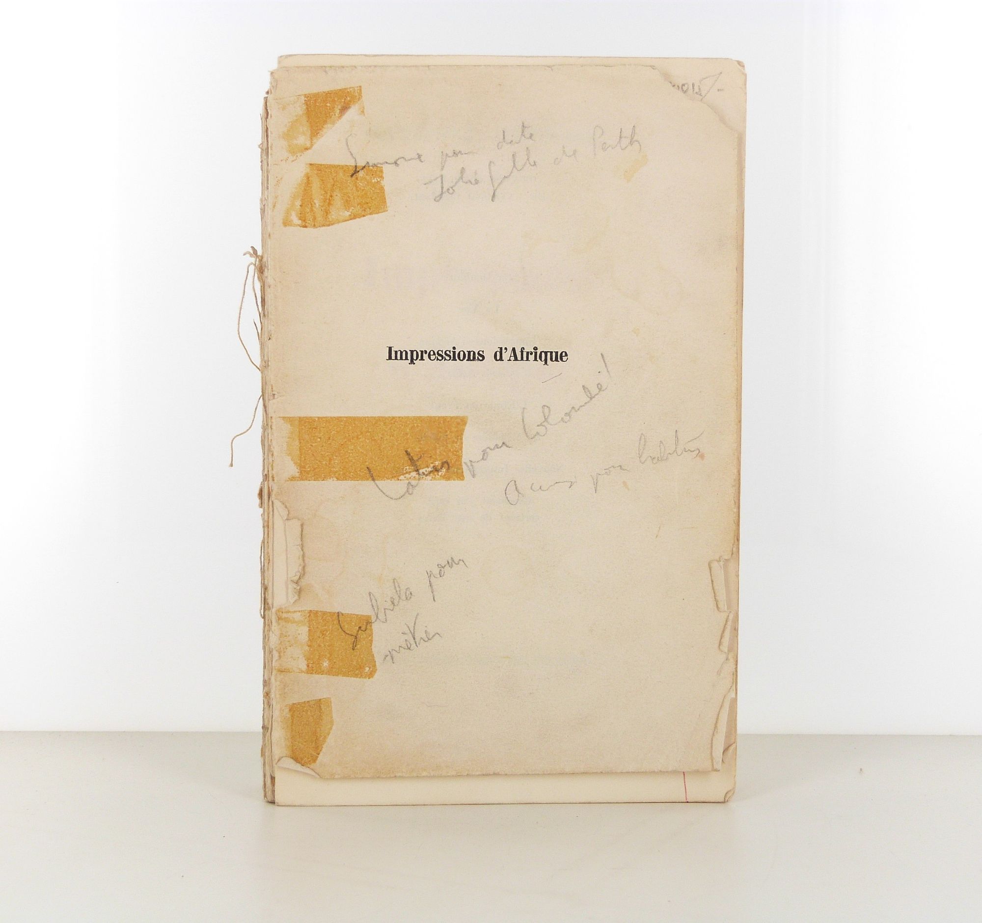 Impressions d'Afrique - Raymond Roussel, Jean Ferry