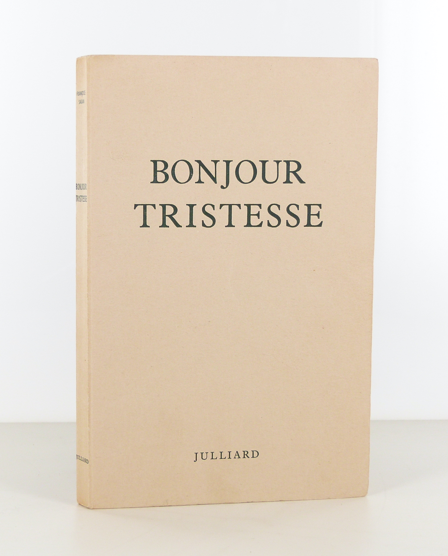 Bonjour Tristesse, Françoise Sagan, papier Corvol