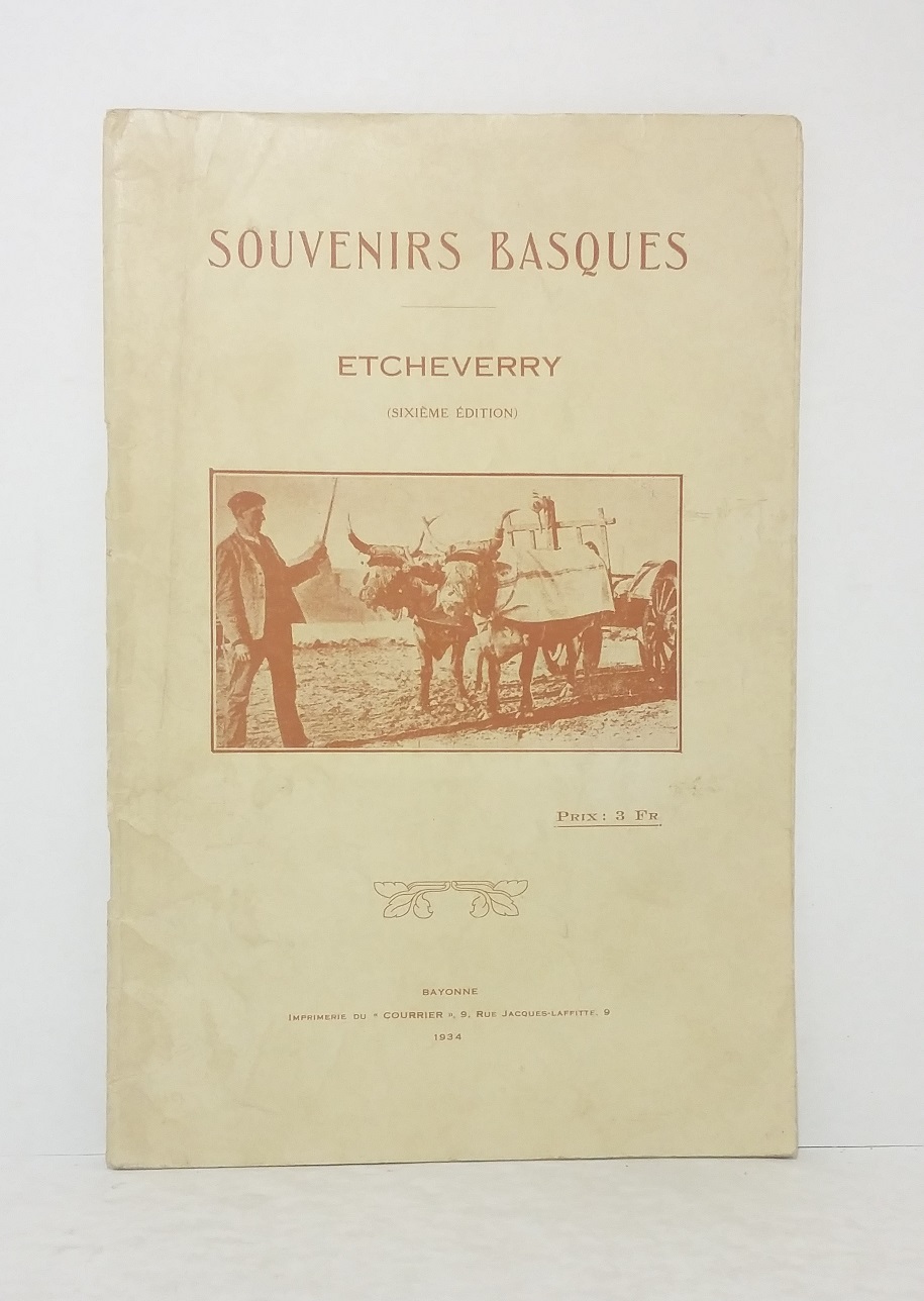 Souvenirs basques - Etcheverry