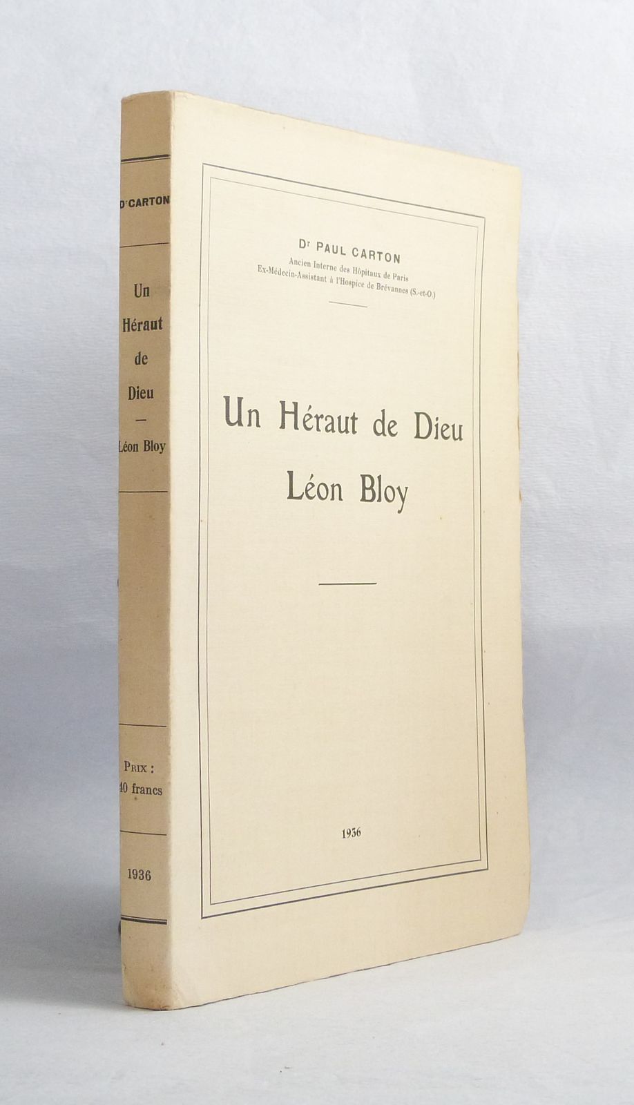 un héraut de Dieu  Léon Bloy