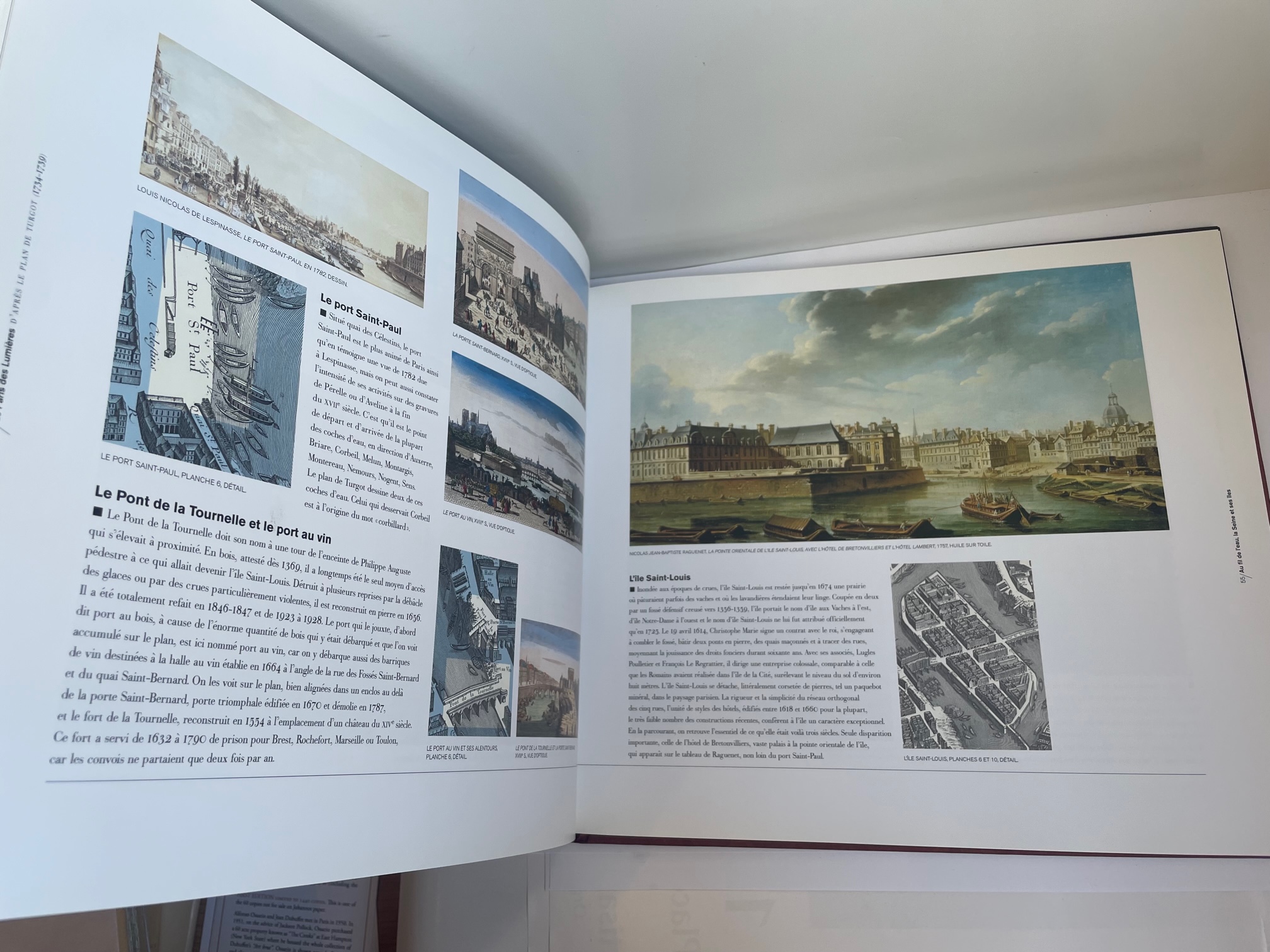 Le Paris des Lumières d'après le plan de Turgot (1734-1739).