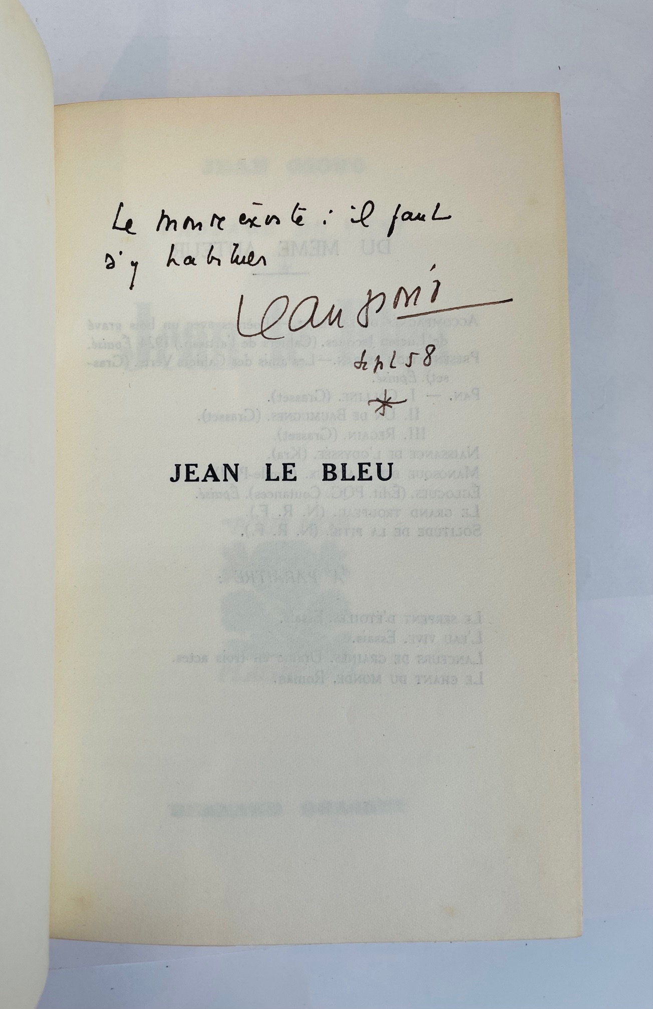 Jean Le Bleu