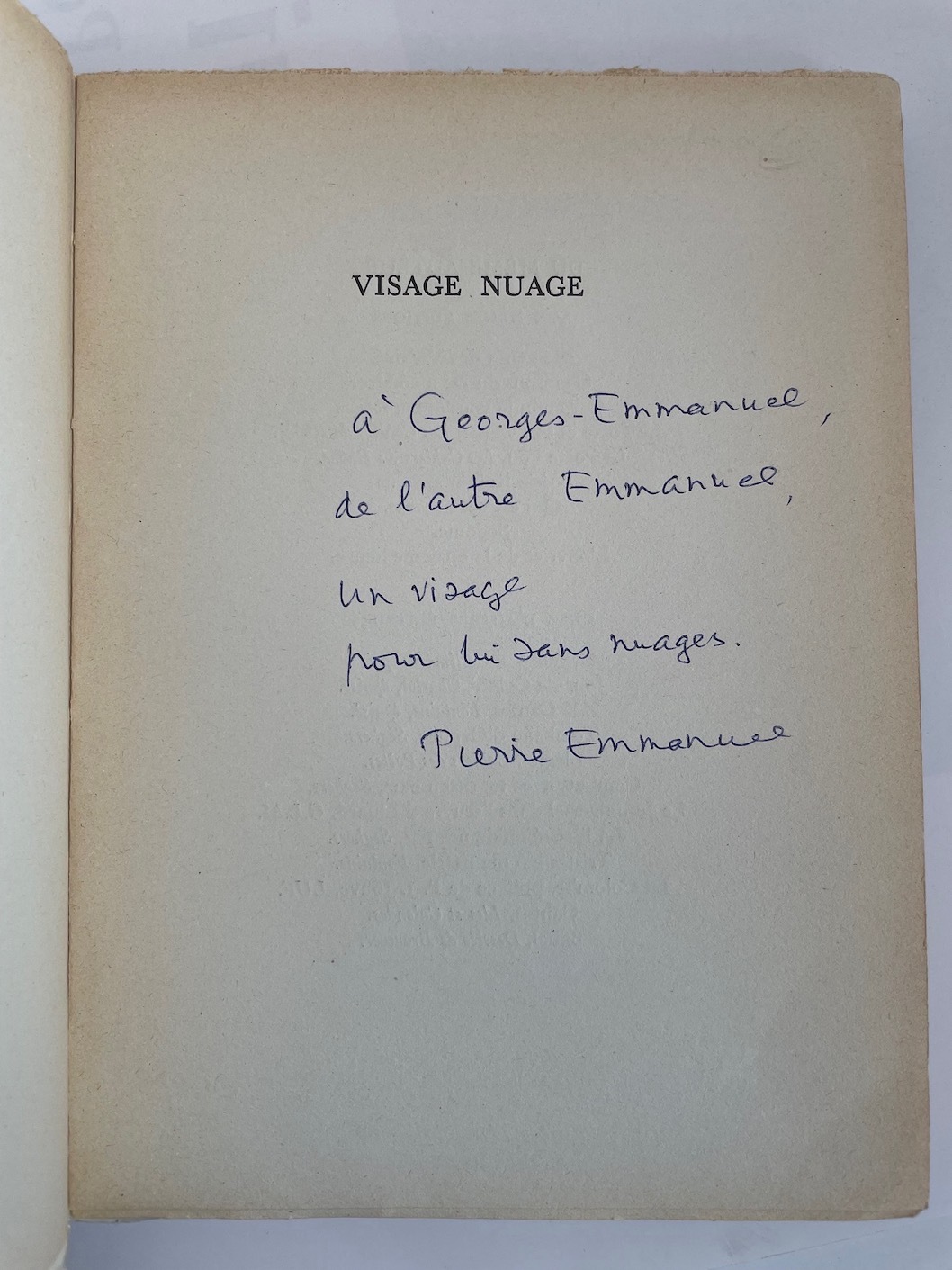 Visage nuage