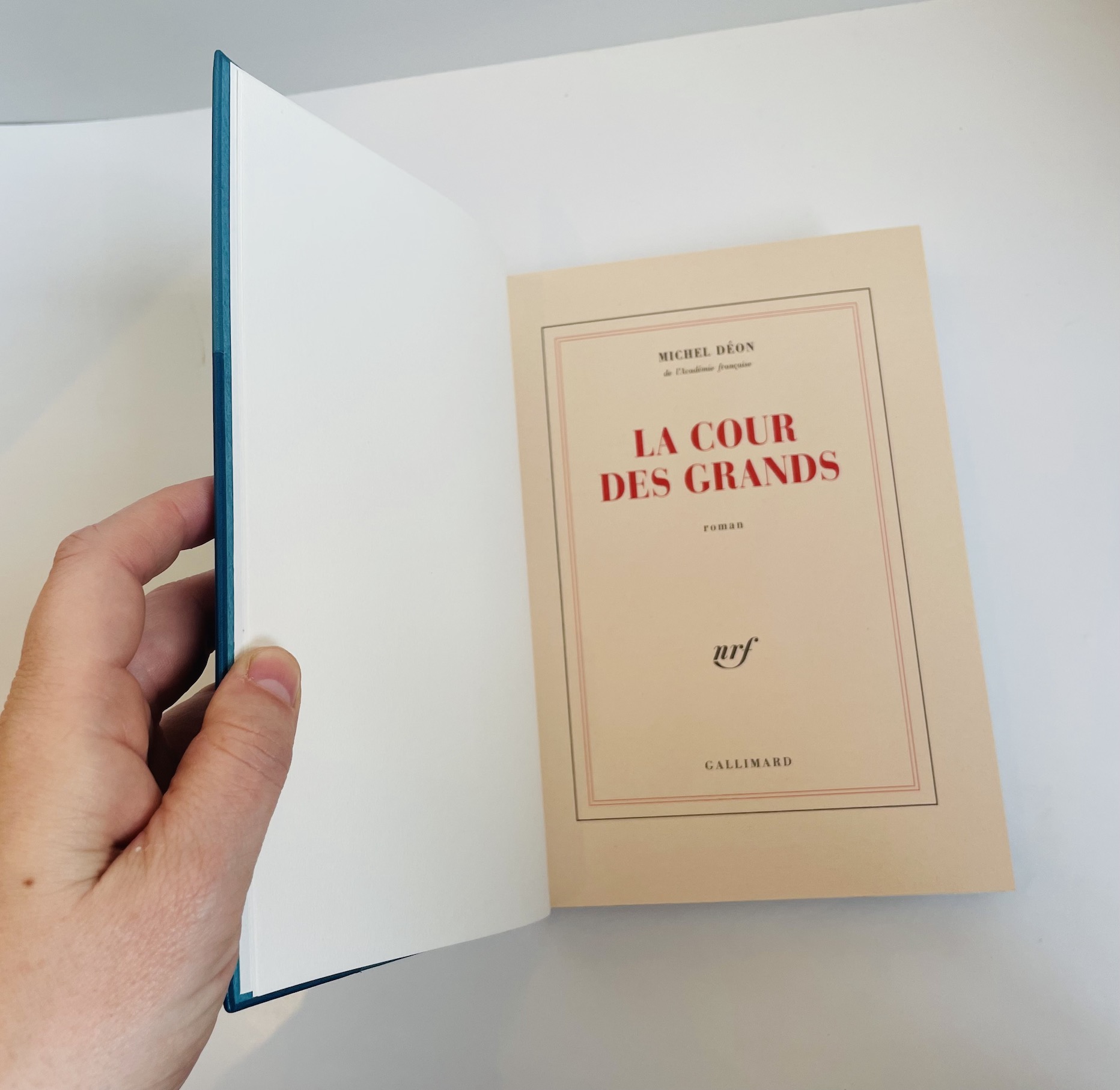 La Cour des Grands, Michel Déon