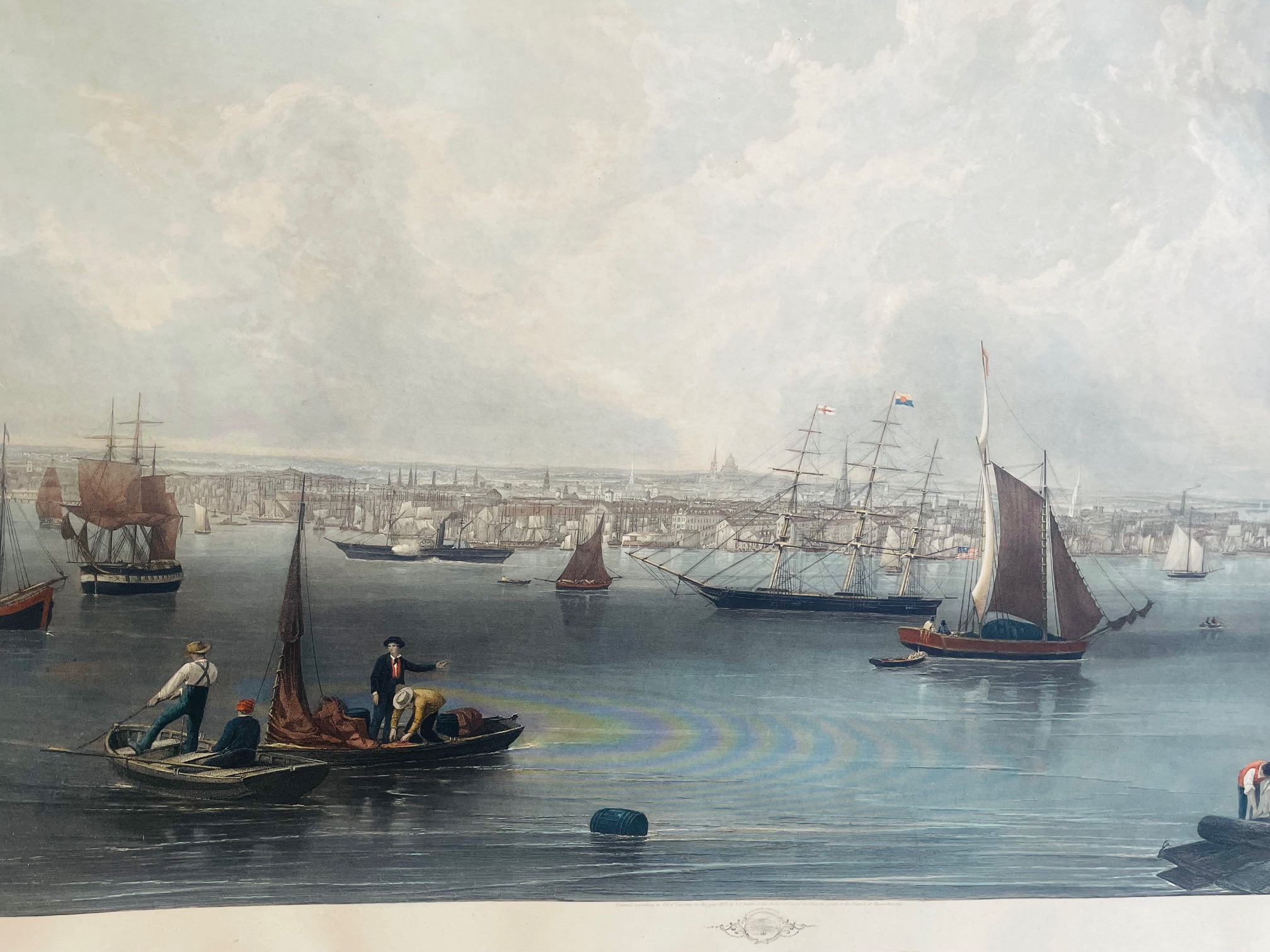 Lithographie de Boston