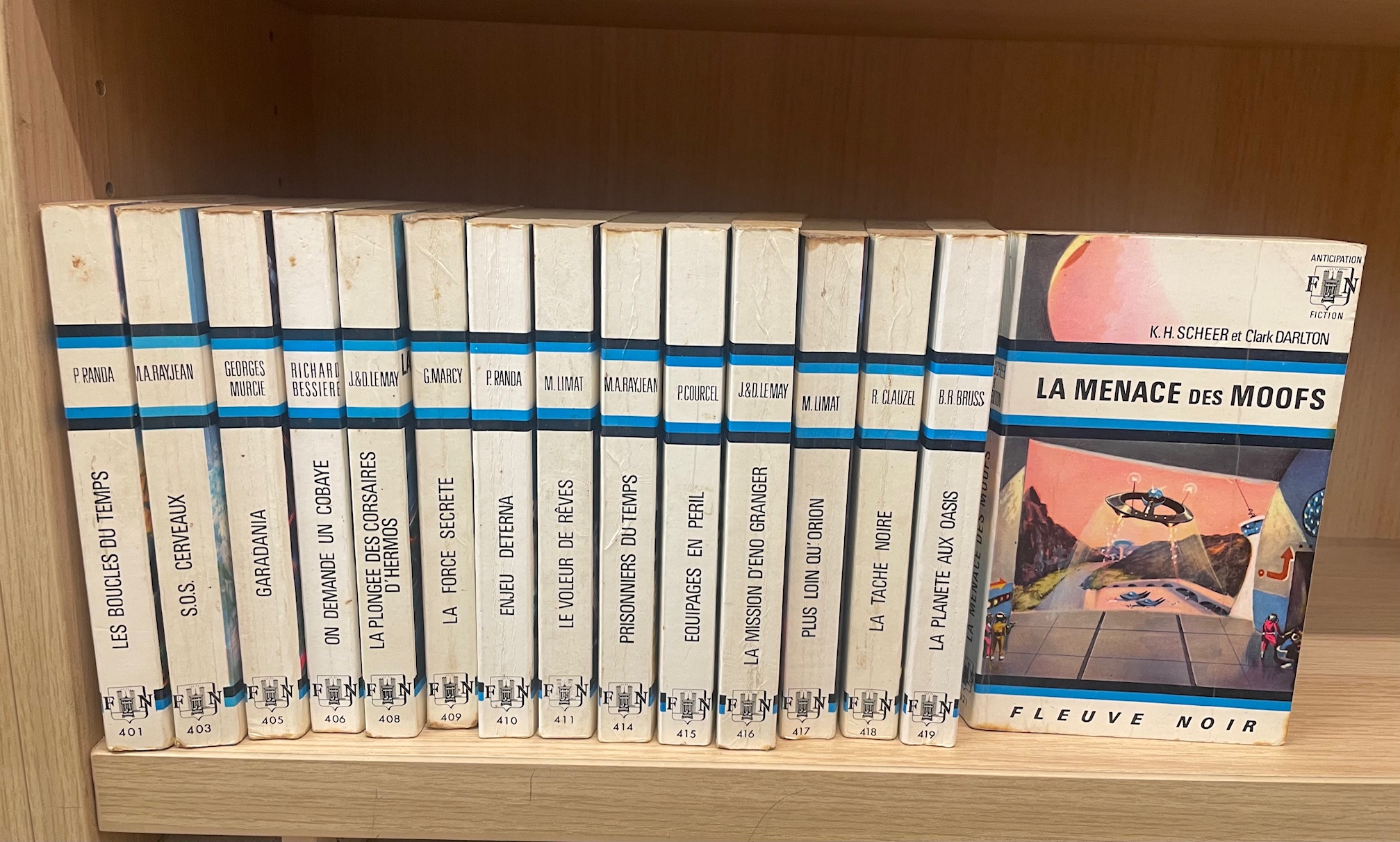 Lot de 15 livres - Anticipation
