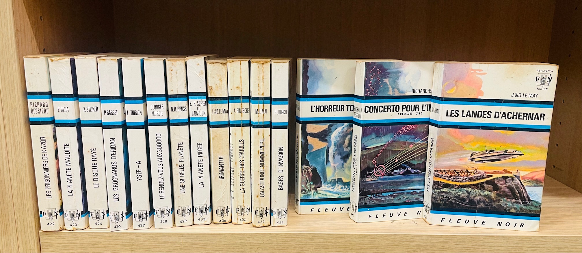 Lot de 15 livres - Anticipation