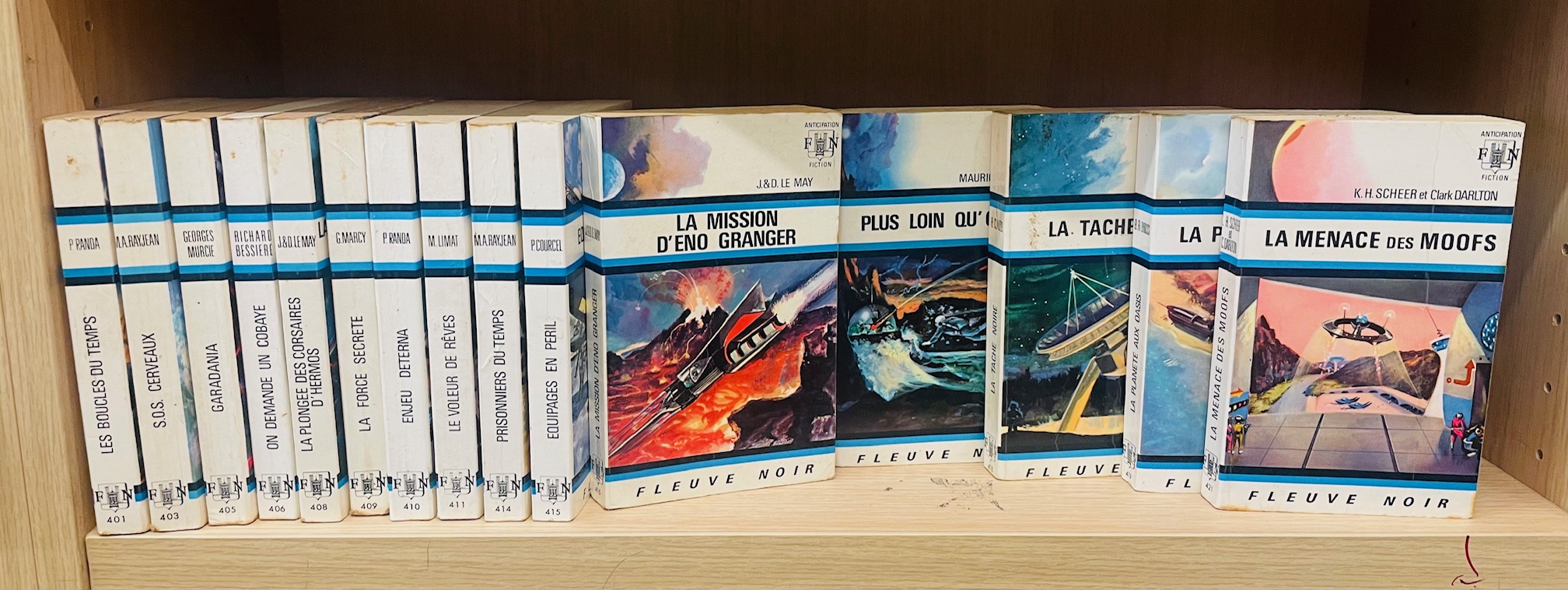Lot de 15 livres - Anticipation