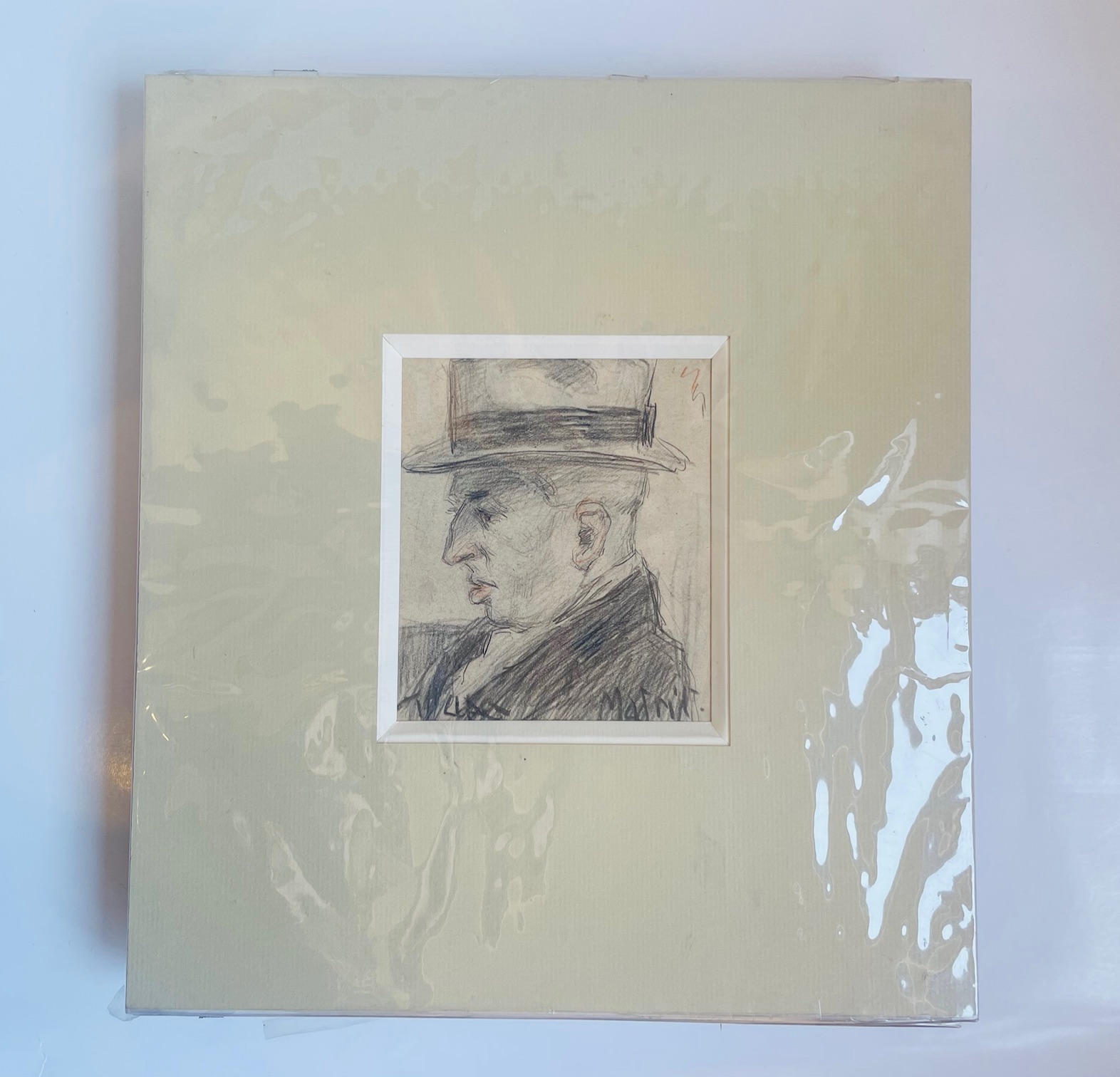 Dessin original Homme Madrid de Pablo TILLAC