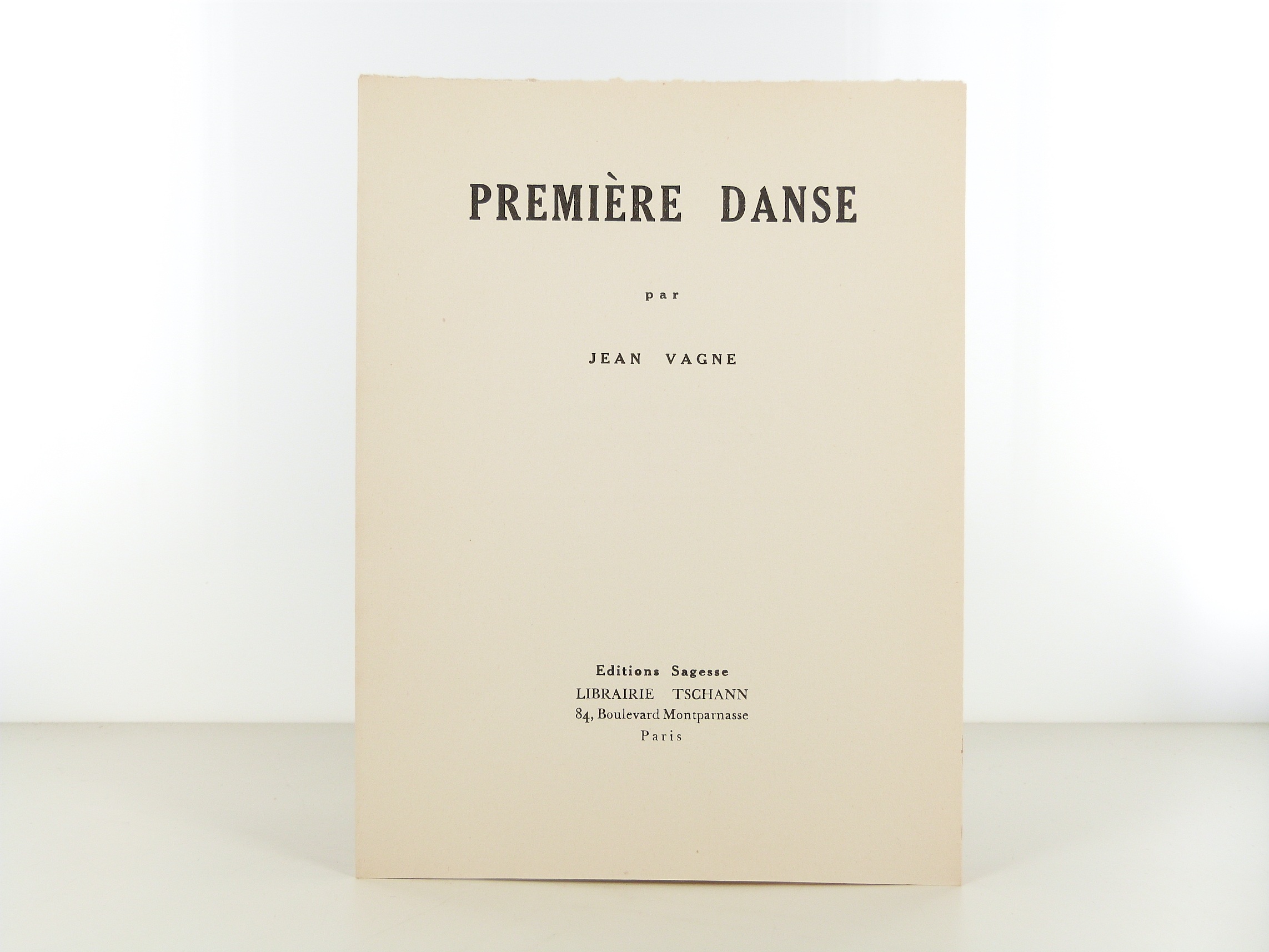 Première danse de Jean Vagne