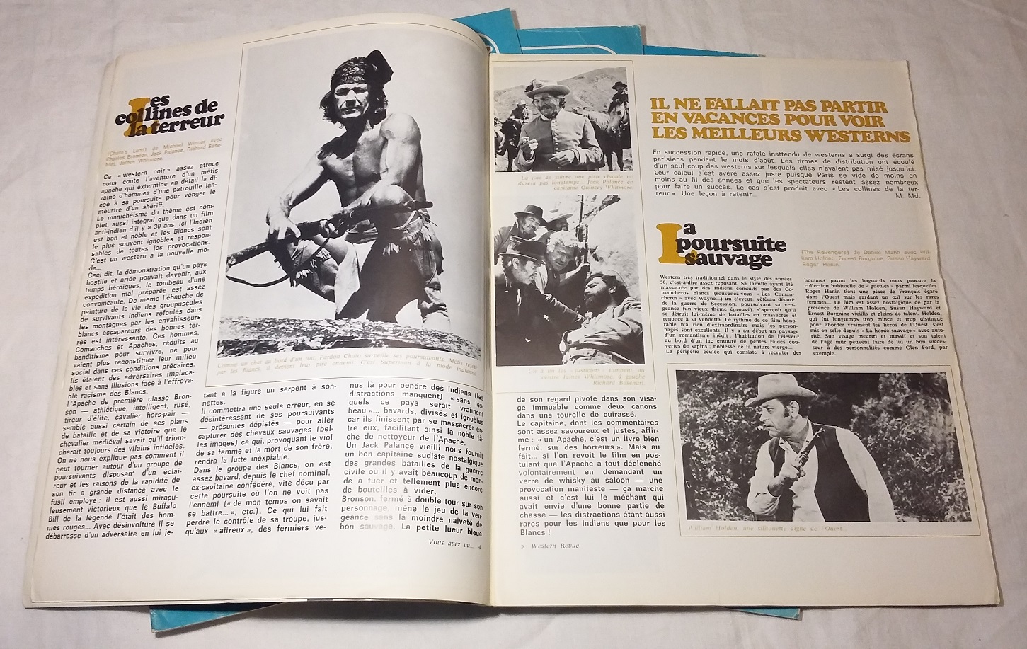 Western Revue, le film et l'histoire de l'Ouest - N°1 à 5